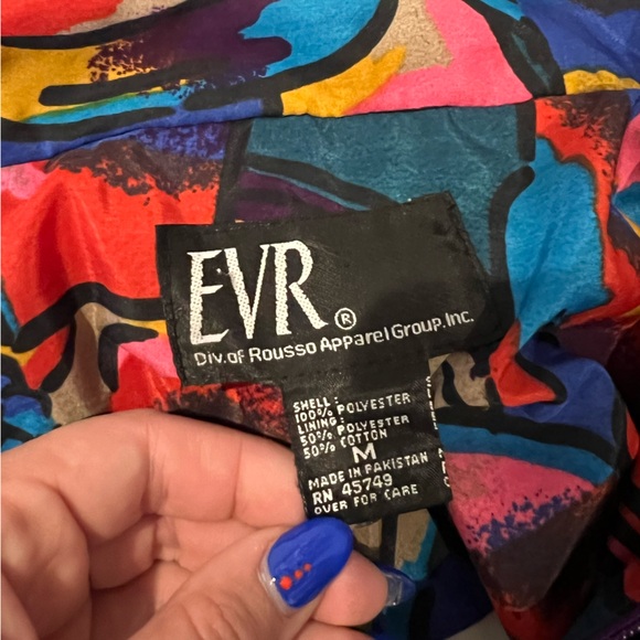 Colorful Women's Utility Jacket - Picture 3 of 3